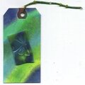 Shrink Plastic Dragonfly Tag [Stamp It! Spring 2004]