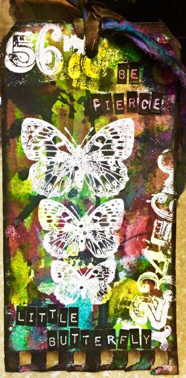 Be Fierce Little Butterfly