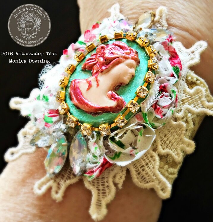 Spring Cameo Cuff