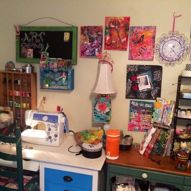 My sewing space