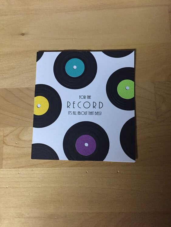 Record card