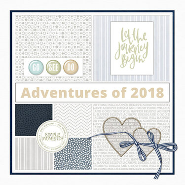 Adventures of 2018 (Book Cover)