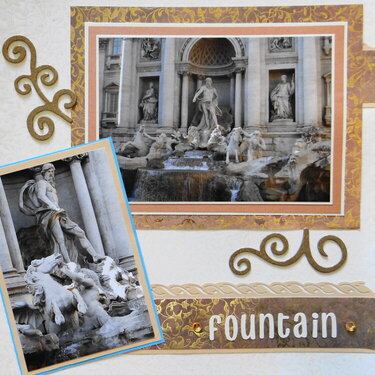 Trevi Fountain, Rome - LHP