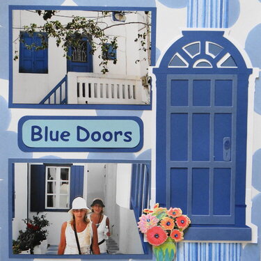 Mykonos Blue Doors - LHP