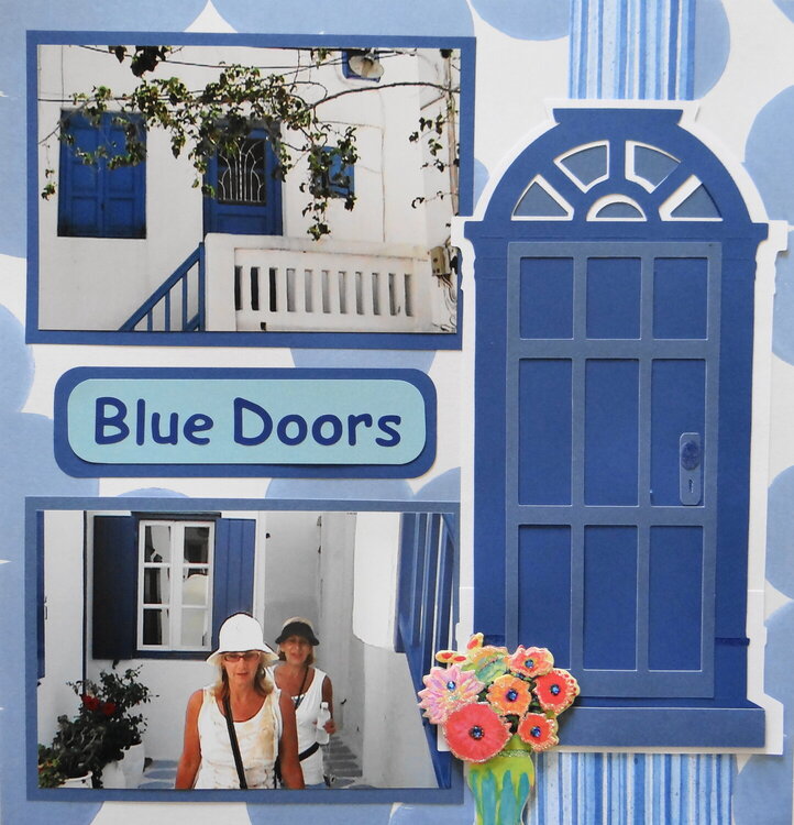 Mykonos Blue Doors - LHP