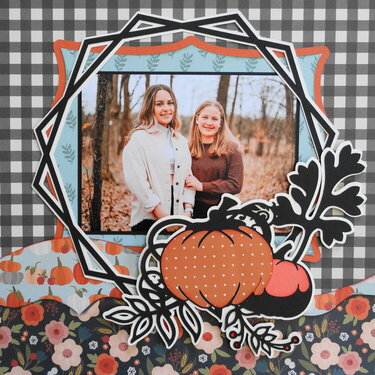 Thanksgiving Scrapbook Page Idea