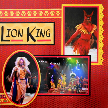 The Lion King -RHP