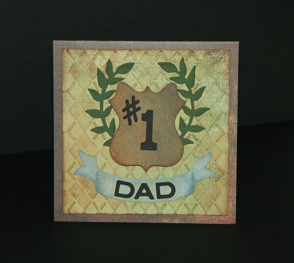 Sizzix Father&#039;s Day Card