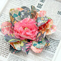Tissue/Paper florals with pretty sequin center