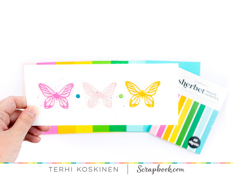 Butterfly card