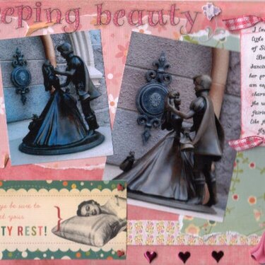 Sleeping Beauty Statue