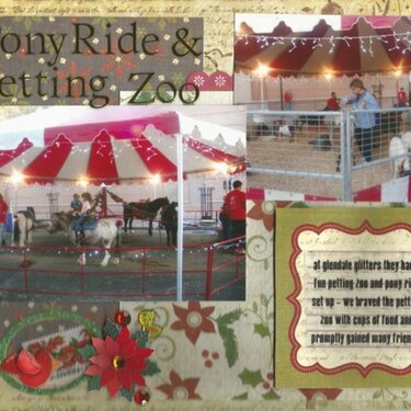 Pony Ride at Glendale Glitters