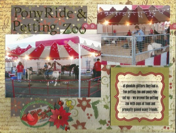 Pony Ride at Glendale Glitters