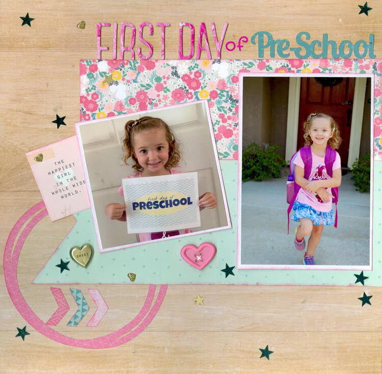First Day of Preschool