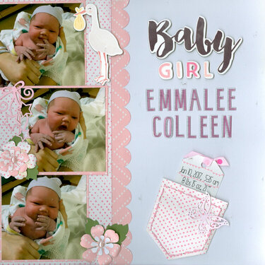 Precious new granddaughter Emmalee Colleen