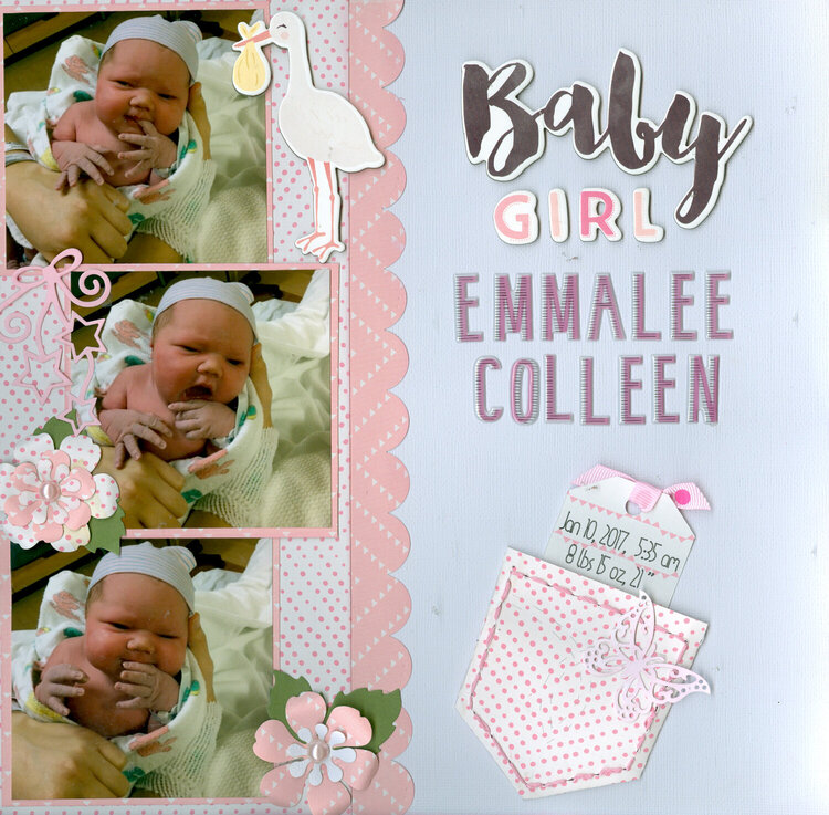 Precious new granddaughter Emmalee Colleen