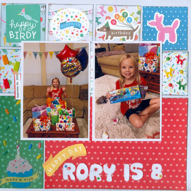 Rory is 8