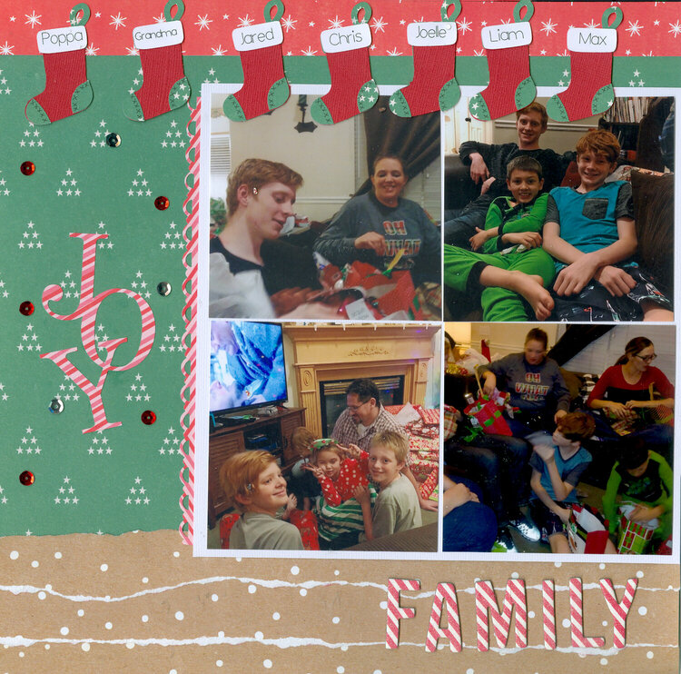 Family Christmas pg 1 of 2