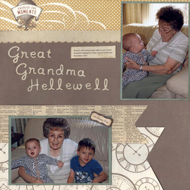 Great Grandma Hellewell