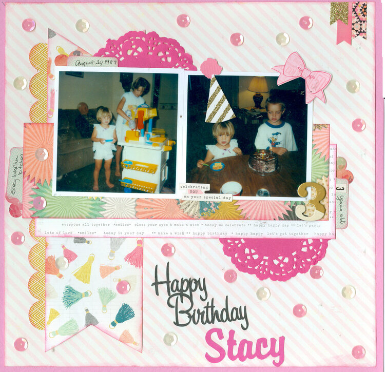 Happy 3rd Birthday Stacy