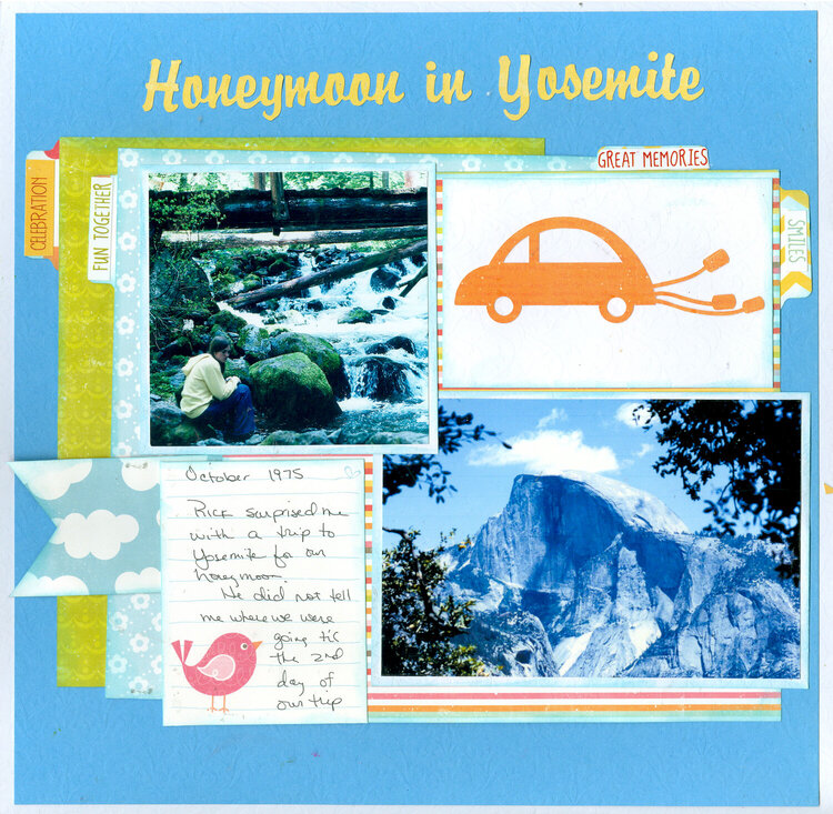 Our Honeymoon in Yosemite 1975