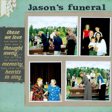 Our son Jason&#039;s funeral pg 2