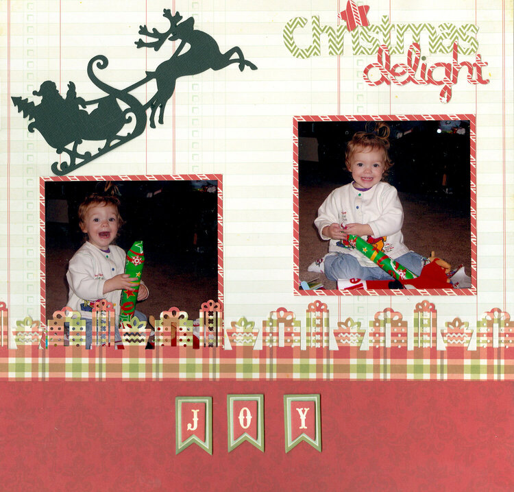 Christmas 2001 Granddaughter Joelle pg 1