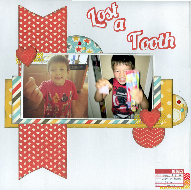 Grandson Lost 1st tooth