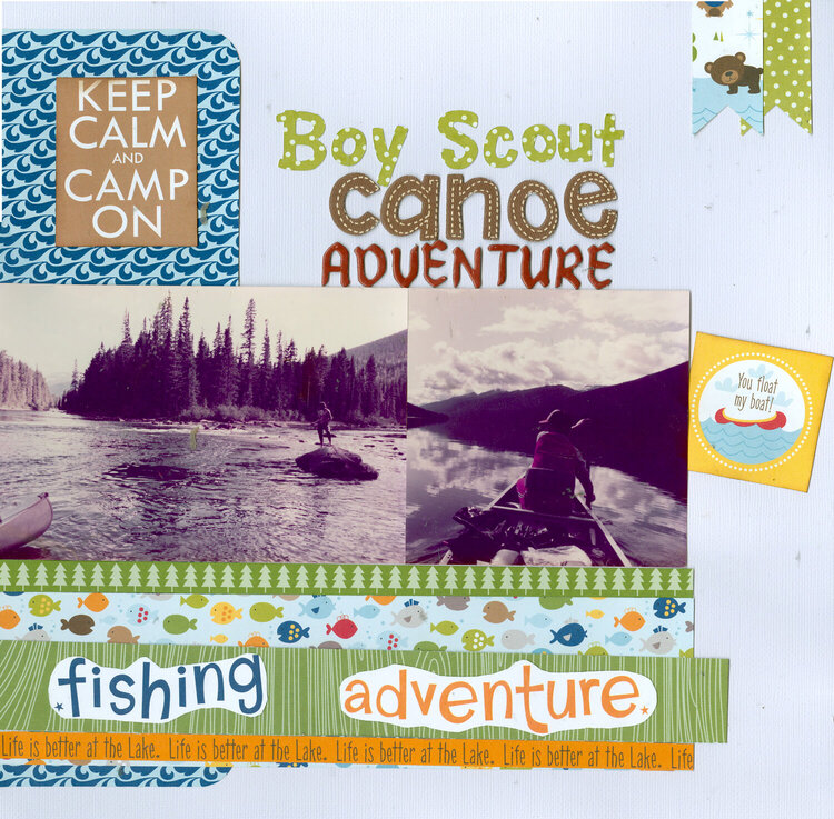 Boy Scout Canoe Trip pg 2 of 2