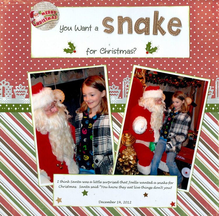 Snake for Christmas?