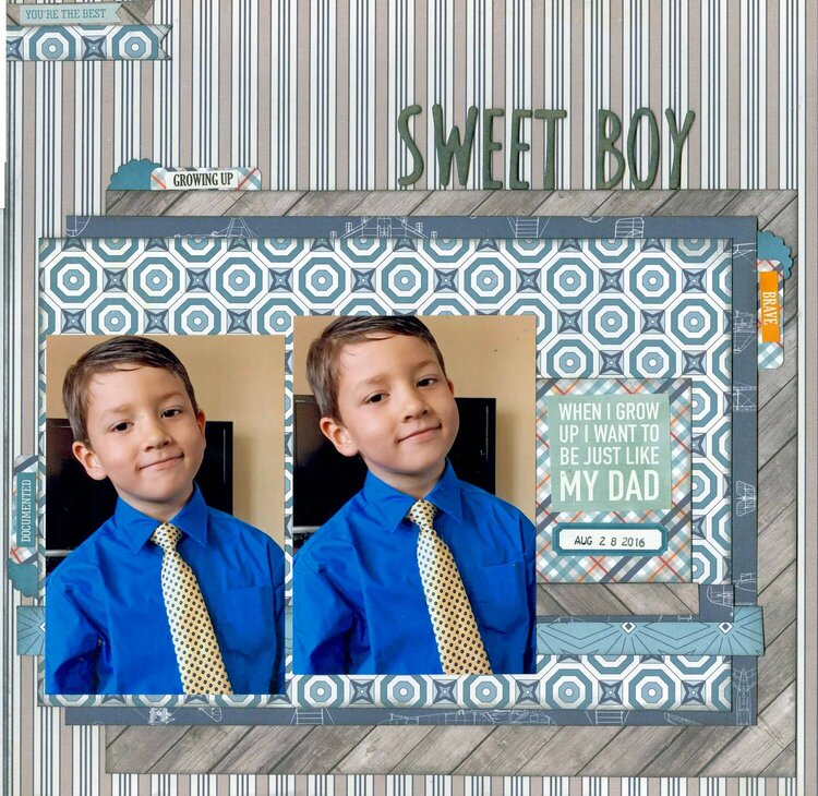 Grandson Dominic Sweet Boy