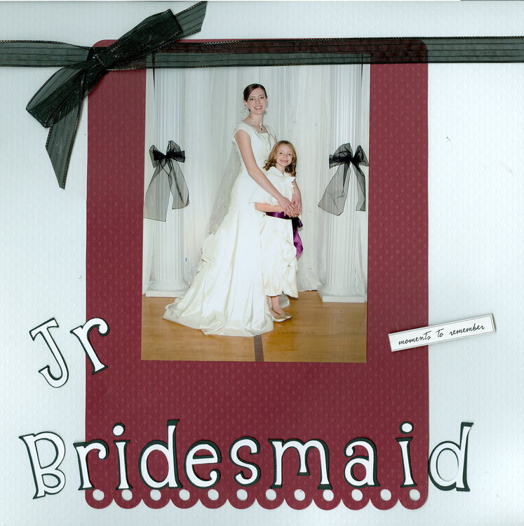 Jr Bridesmaid