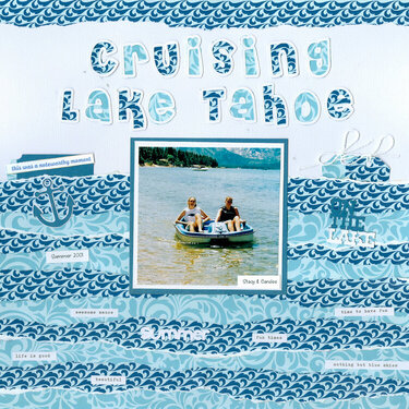 Cruising Lake Tahoe