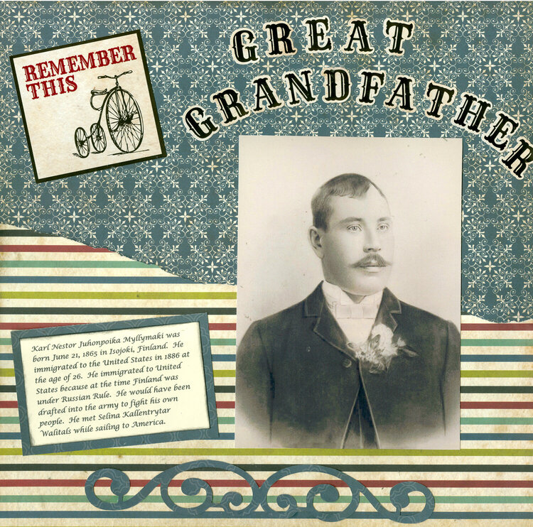 Great Grandfather Johnson