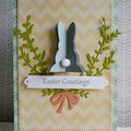 3D Easter bunny card