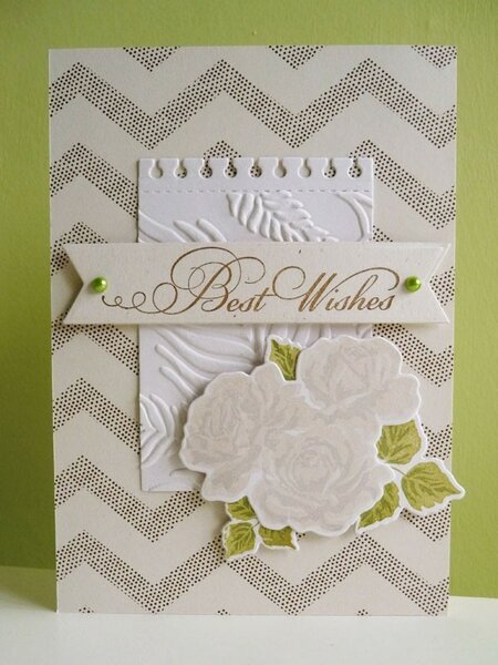 Best Wishes - neutral roses