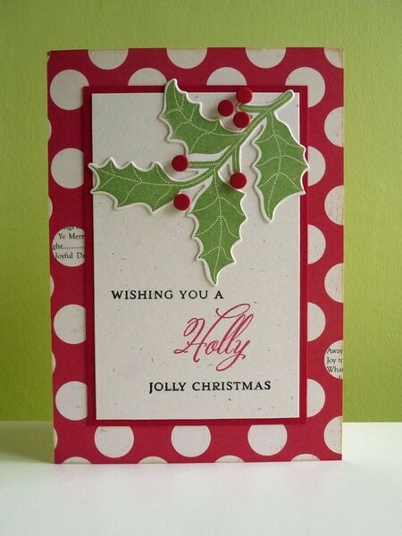 Week 9 of the 52 Cards Challenge 2013 - Christmas