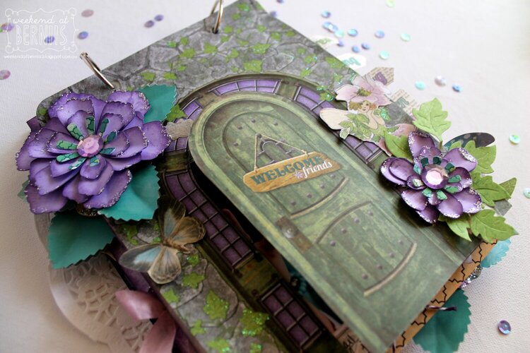 Fairy Mini Album with BoBunny Enchanted Garden