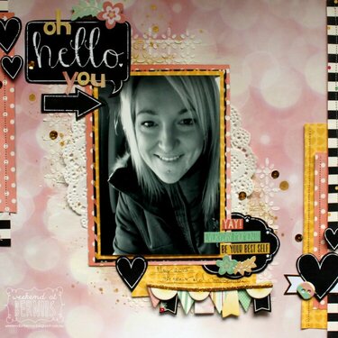 &quot;Oh Hello You&quot;DT layout for BoBunny