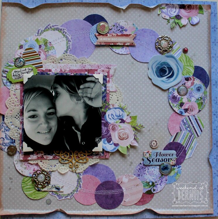 &quot; Flower Season&quot; DT layout for BoBunny