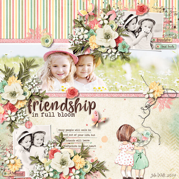 friendship in full bloom