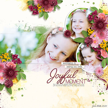 joyful moment