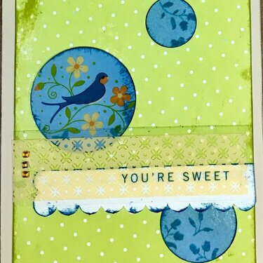 You are sweet card