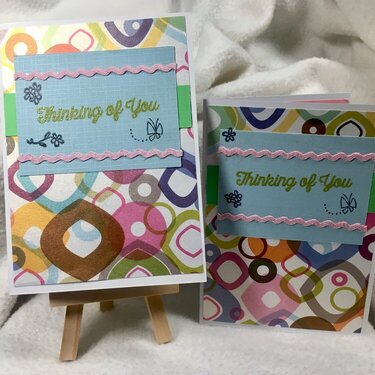 Cards for Kindness Thinking of You #1 &amp; #2 (18,19/52)