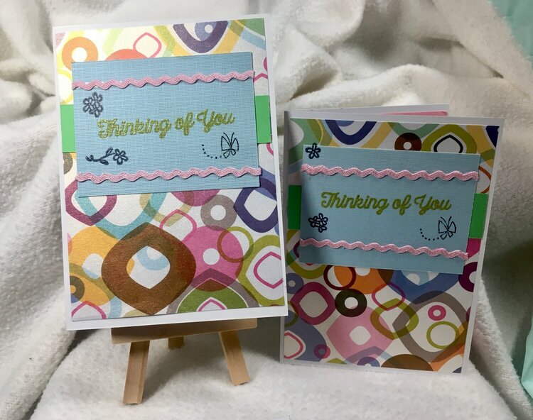 Cards for Kindness Thinking of You #1 &amp; #2 (18,19/52)