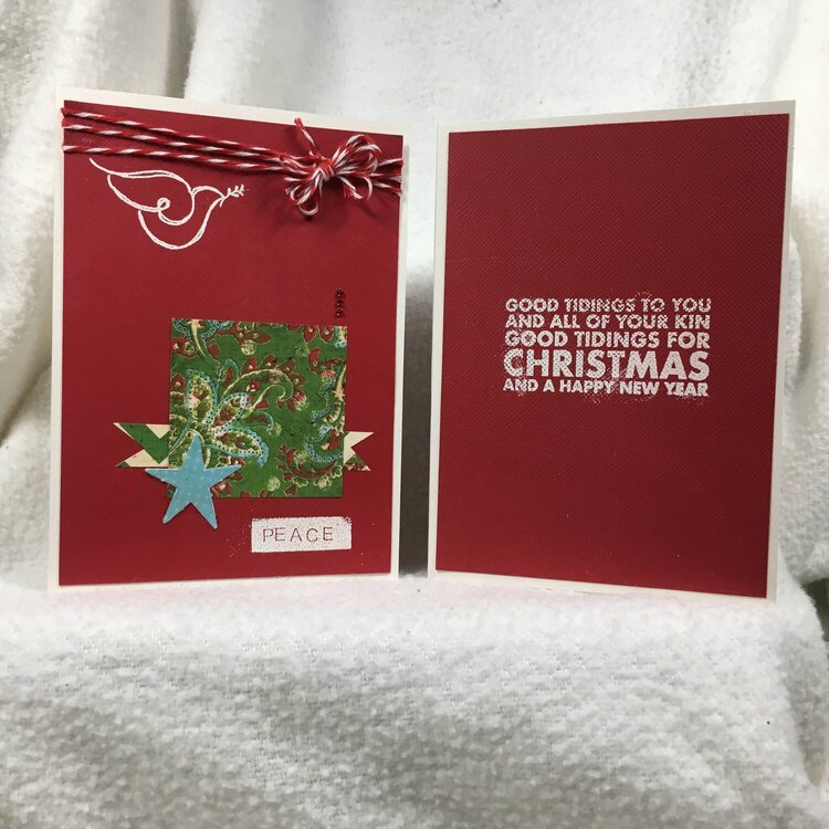 Christmas in July Card #1 and 2 (31 &amp; 32/52)