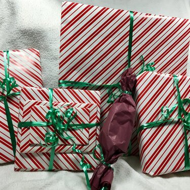 Secret Santa gifts for Tammi - Wrapped