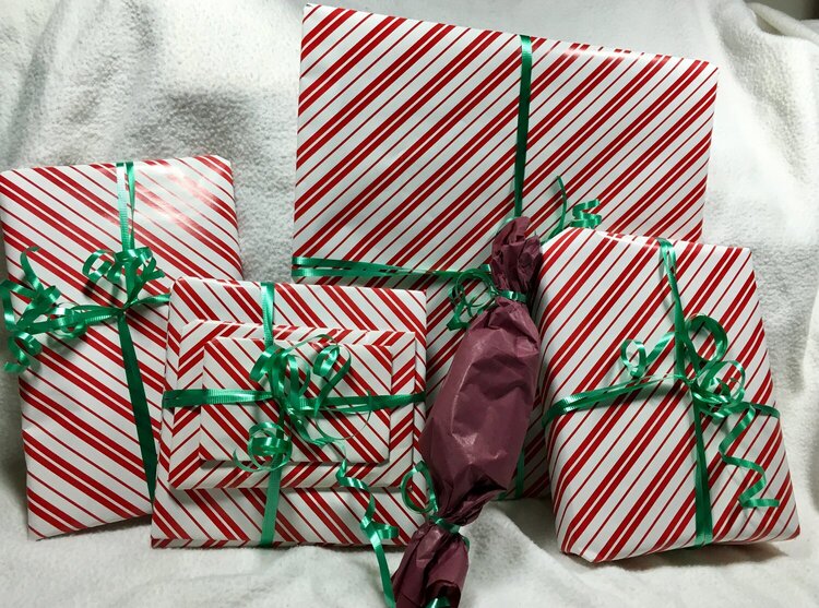 Secret Santa gifts for Tammi - Wrapped