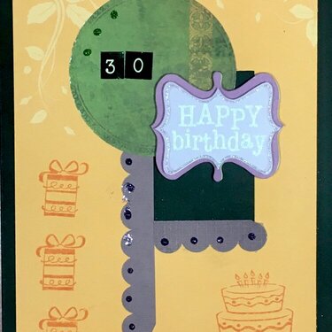 Kelsey birthday card