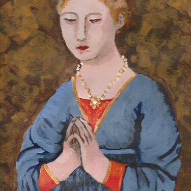 Madonna in the style of Pierro Della Francesca